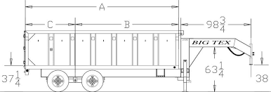 Maybe you would like to learn more about one of these? Big Tex Trailers 14gx Heavy Duty Tandem Axle Extra Wide Gooseneck Dump Trailer