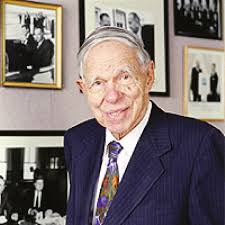 Glenn Seaborg in his office