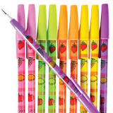 Fruit Scented Non-Sharpening Pencils - 50 per display ...