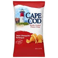 Cape cod potato chips are known for their quality taste, hearty crunch and distinctly remarkable flavors. Cape Cod Sweet Mesquite Bbq Flavored Kettle Cooked Potato Chips 8oz Target
