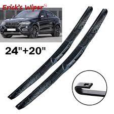 Erick S Wiper Front Wiper Blades For Bmw X6 F16 2014 2015 2016 2017 Windshield Windscreen Front Window 24 20 Windscreen Wipers Aliexpress