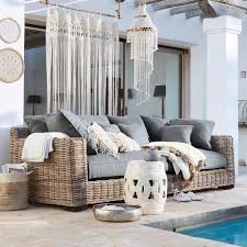 Wohnzimmer Sofa Rimini In 2020 Rattan Sofa Rattan Garden Corner Sofa Home