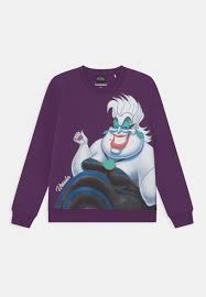 That's what she did to poor ariel. Staccato Disney Villains Ursula Sea Witch Glow In The Dark Sweatshirt Plum Dunkellila Zalando De