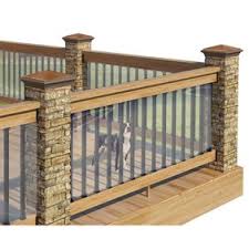 Walmart canada carries a quality selection of these handy baby gates that are easy to install wherever you need them. Cardinal Gates Ks15 15 Roll Clear Banister Guard Clear Walmart Com Walmart Com