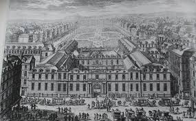 Palais Royal Vers 1679 A Droite Le Theatre De Moliere Devenu La Comedie Francaise Palais Royal Old Paris Paris