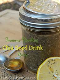 An Immune Boosting Chia Seed Drink Recipe With Lemon Honey And Chia Seeds Chiaseeds Lemon Immunesupp Chia Seed Drink Recipes Chia Seed Drinks Chia Drink