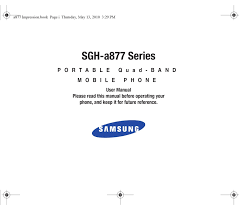 Insert an authorized sim card and turn on your phone; Samsung Impression Sega877rbaatt User Manual Pdf Download Manualslib