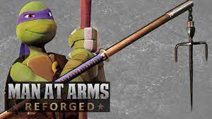 Sorry, the video player failed to load. All Tmnt Weapons Combined Into One Man At Arms Reforged Youtube