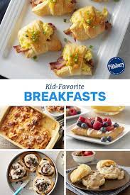 Kid Favorite Breakfasts For Lazy Summer Days Breakfast Brunch Recipes Breakfast Pillsbury Recipes