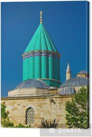 31st largest company in turkey. Leinwandbild Mevlana Heiliger Sufi Zentrum Im Zentrum Von Konya Turkei Pixers Wir Leben Um Zu Verandern