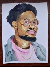 Watercolor and ink sketch in Jaffa, Israel