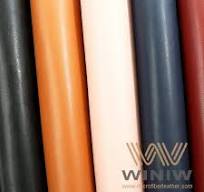 1.8mm Waxy Touch Feeling PU Leather with PU Coated Backing