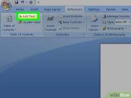 How To Create A Table Of Contents For A Word Document 7 Steps
