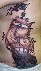Pirate Ship Tattoo Ship Tattoo Pirate Ship Tattoos Sleeve Tattoos