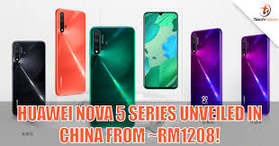 Latest update huawei nova 5i pro specs and price in bangladesh. Huawei Nova 5 Series With 7nm Kirin 810 Officially Unveiled In China Starting From Rm1208 Technave