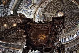 ( stripped pixel / adobe stock) during wwii, work officially began under the altar of confession and bernini's baldachin. History Of Saint Peter S Baldachin Holyart Com Blog