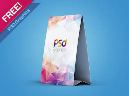 Download Table Tent Mockup Template Free Psd Free Psd Ui Download