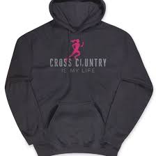 Cross Country Hooded Sweatshirt Cross Country Is My Life Black Am Female Cross Country Hoodies Hooded Sweatshirts Sweatshirts Cross Country