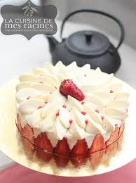 Fraisier Creme Diplomate La Cuisine De Mes Racines