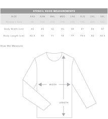 5102 Stencil Hood Sweatshirts Men Unisex As Colour