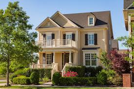 A beige house is conservative and can blend in well with wooded or landscaped areas. Exterior House Trim Colors Ideas Unexpected Combinations Allura Usa