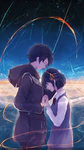 Take your walls from boring to bold with custom printed wall murals and wallpaper. Wallpaper Your Name Happiness Boy And Girl Anime 1920x1440 Hd Picture Image