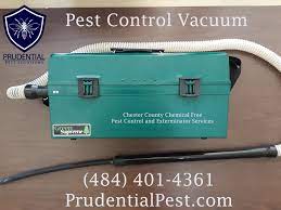 Applicators must wear heavy protective gear. Pest Control Vacuum Prudential Pest Solutions