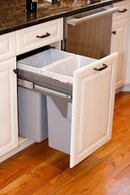 Two Tone Kitchen Kitchen Trash Cans Beautiful Kitchen Cabinets Kitchen Cabinet Trends