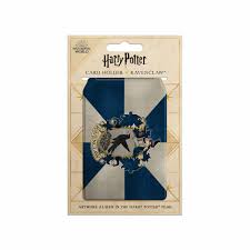 Ravenclaw house robes are black with the ravenclaw crest on it (the crest has a raven, the house's mascot). Ravenclaw Haus Wappen Kartenetui Minalima