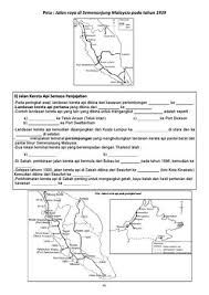Jaringan landasan kereta api yang terdapat di malaysia adalah sepanjang 1 949 km dan dibina di kawasan tanah rata. Sample Buku Kerja Geo T2 By Buku Geografi Issuu