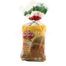 What more important is they offer great price for this super delicious bread. Beli Massimo 100 Whole Wheat Loaf Dari Urbanfresh Marketplace Happyfresh Shah Alam