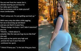 Right Into The Crack Tf Into Leggings Captions By Aceseveneleven On Deviantart