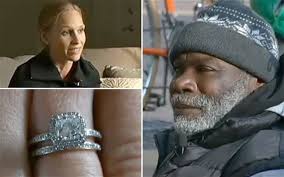 TIL Of Billy Ray Harris, a beggar who was accidentally given a $4,000  engagement ring by a passing woman when she dropped it into his cup. He  never sold it. Two days