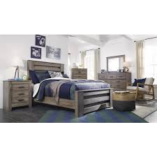 Check spelling or type a new query. Zelen 4pc Panel Bedroom Set In Warm Gray