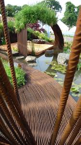 Justme 05 Landscape Architecture Water Gems Award Winning Gardening Scotland Woven Rebar Entry Garden Design Landscape Design Water Features In The Garden