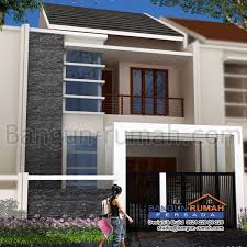 Rumah berlantai dua adalah tipe rumah yang paling umum dan banyak diminati oleh masyarakat. Desain Rumah 2 Lantai Di Lahan 7 5 X 23 M2 Brp 702 Desain Rumah Online