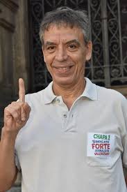 O atuante Orlando Lemos está com a Chapa 1 candidato à Diretoria do  Jurídico. Fortaleça essa luta, jornalista! Vem com a Chapa 1. Orlando Lemos  é formado pela Unisuam. Trabalhou no Studio