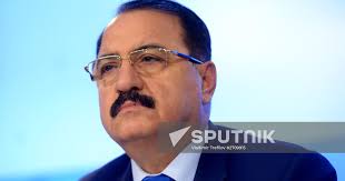 Press conference by ASyrian Russia ambassador Riad Haddad