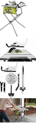 Table Saws 122835 Ryobi Portable Table Saw 10 In 15 Amp Motor Corded Blade Guard Folding Stand Buy It Now Table Saws For Sale Table Saw Portable Table Saw