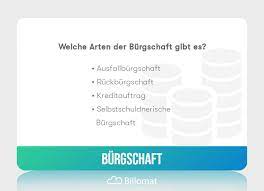 So wird sie zum beispiel im rahmen des kreditwesens häufig verwendet. Burgschaft Was Ist Eine Burgschaft Anwendungsbeispiel Billomat