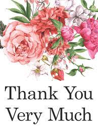 Get it as soon as wed, jun 30. Pink Flower Thank You Card Birthday Greeting Cards By Davia