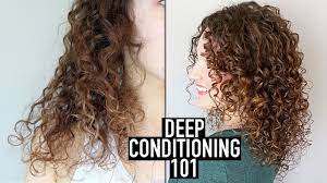 This is the good kind of heat. How To Deep Condition Curly Hair For Beginners Youtube