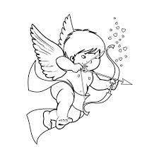 Hundreds of free printable coloring pages to print out and color! Cupid Coloring Pages 100 Images Free Printable