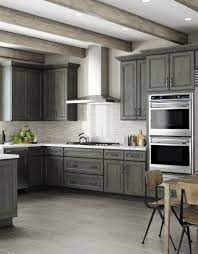 Installing it is very simple! York Driftwood Grey Cabinets Assembled Kitchen Cabinets Cheap Kitchen Cabinets Kitchen Remodel
