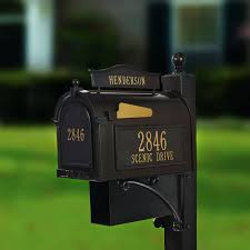 The number should be painted about two feet from the driveway in the direction of the house. Residential Mailboxes For Sale Shop Residential Mailbox Selection