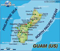 Play and practice on our fifa 21 draft simulator. Karte Von Guam Insel In Usa Welt Atlas De