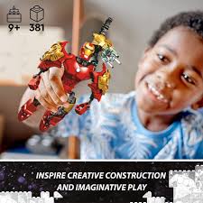 Lego Marvel Superheroes vintage Iron Man