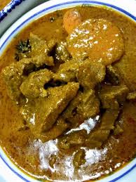 500 gram daging sapi, potong² sesuai selera, 400 ml santan kental, secukupnya air, secukupnya garam dan gula pasir, secukupnya minyak goreng, bumbu halus, 2 buah cabe merah besar, buang bijinya, 10 buah cabe rawit, 10 buah bawang merah, 6 siung bawang putih. Gulai Daging Ala Utara Saya Share Masakan Share Resepi Facebook