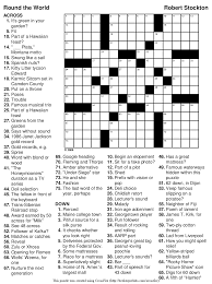 Click print at the top of the puzzle board to play the crossword with pen and paper. 10 Best Large Print Easy Crossword Puzzles Printable Printablee Com