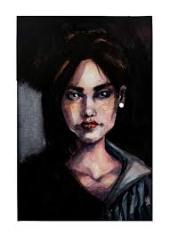 Vin // illustration 5x7”, watercolor, Mistborn , allomancy, vin, kelsier,  steel inquisitor, Brandon Sanderson